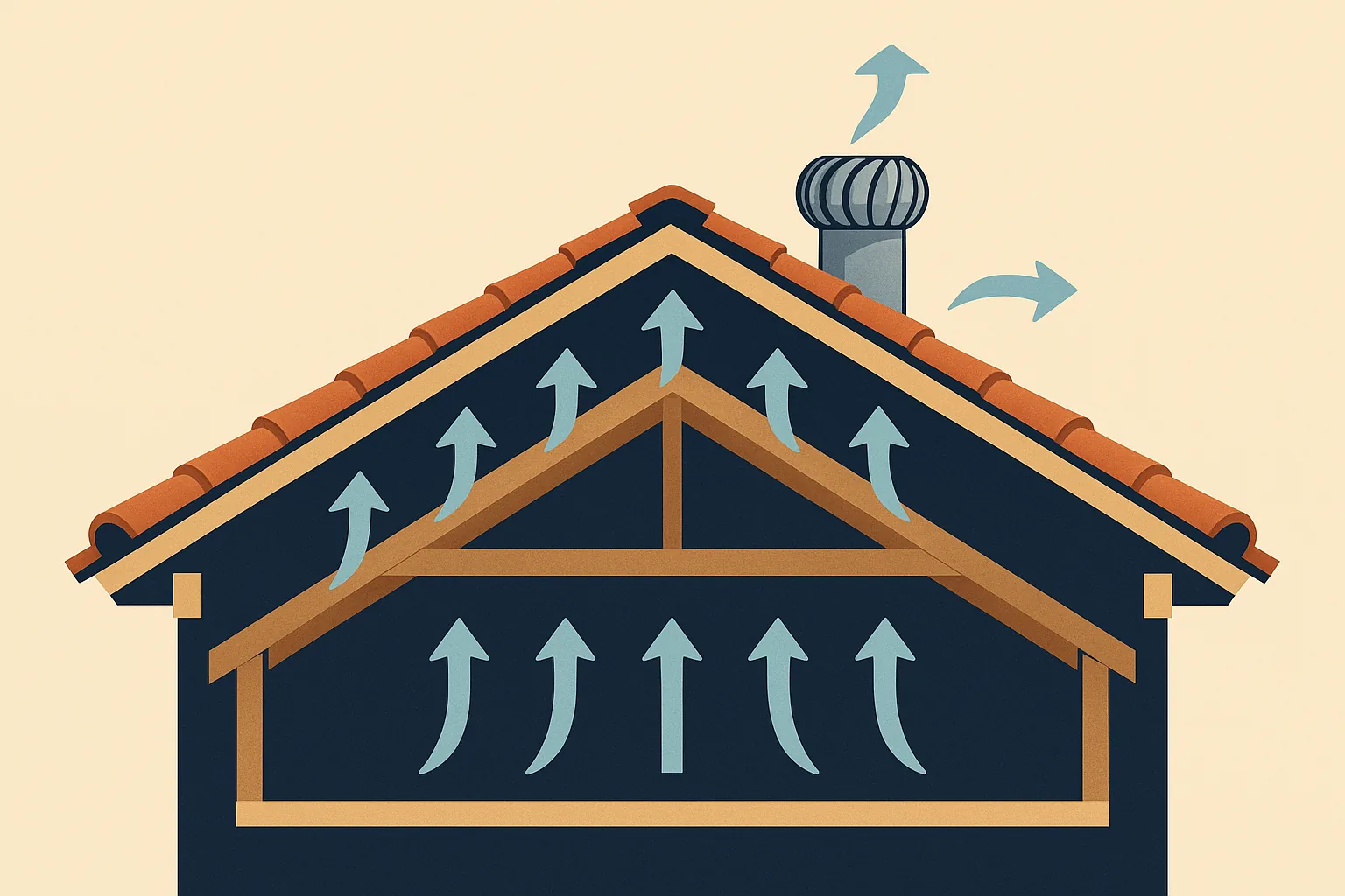 Ventilation de toiture